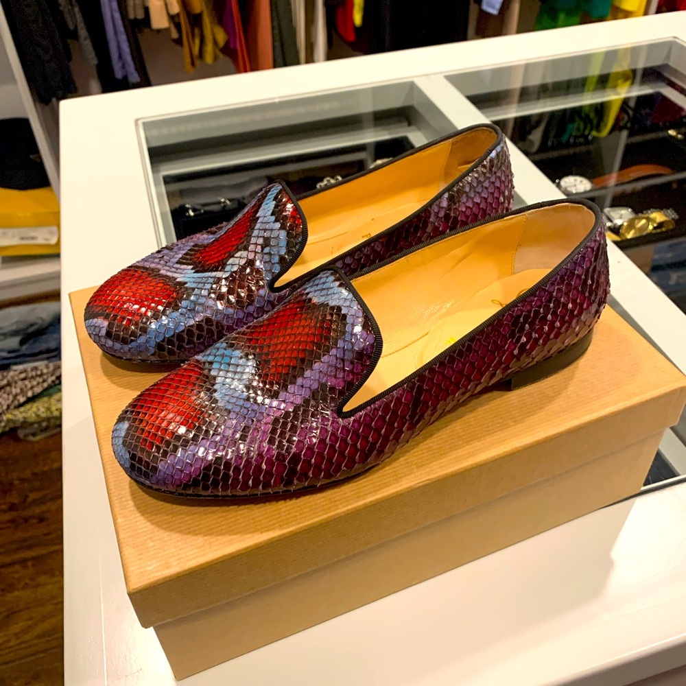 ***SOLD***Sakouette Flat Python Deco/GG Rouge Noir/Black